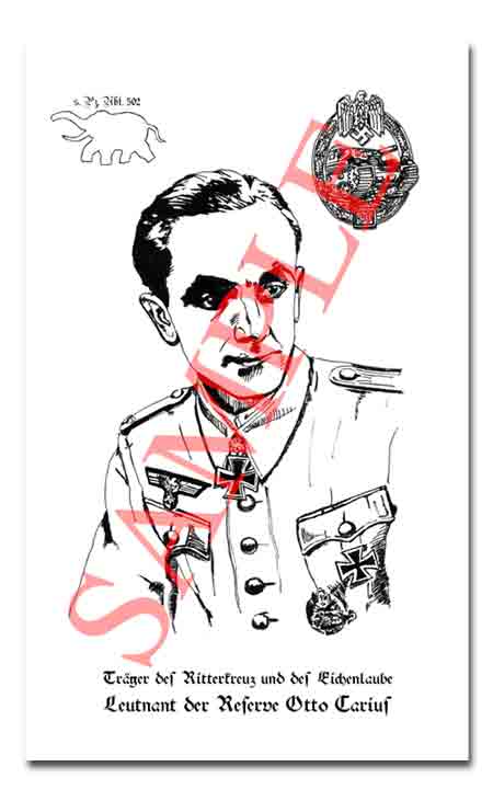 Leutnant d.R. Otto Carius